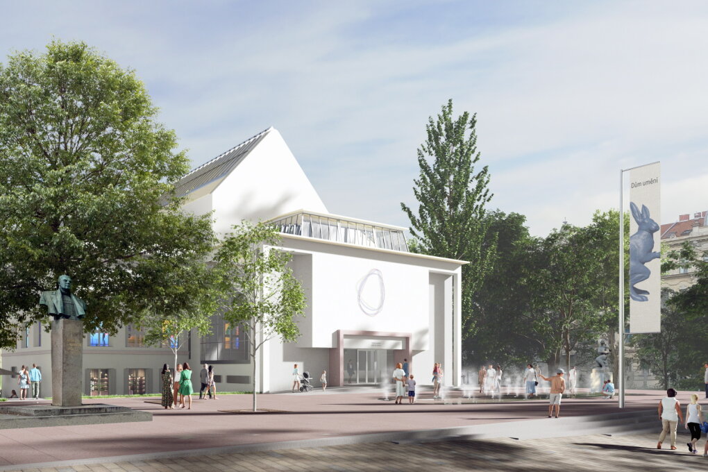 Krajinářsko-architektonická soutěž na předprostor Domu umění a park Koliště I